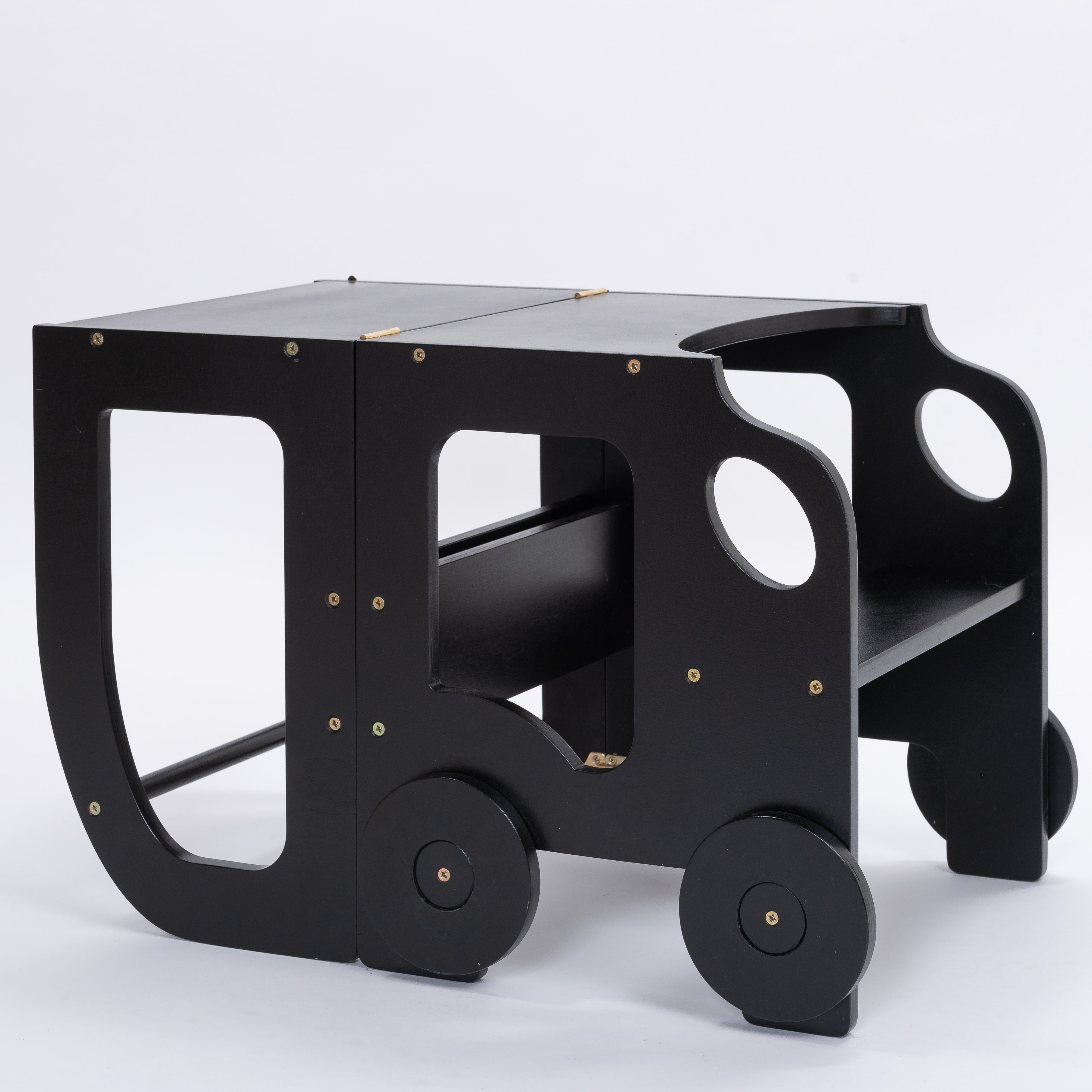 Tower Step stool 2in1 / Table. Little Car Kitchen step stool
