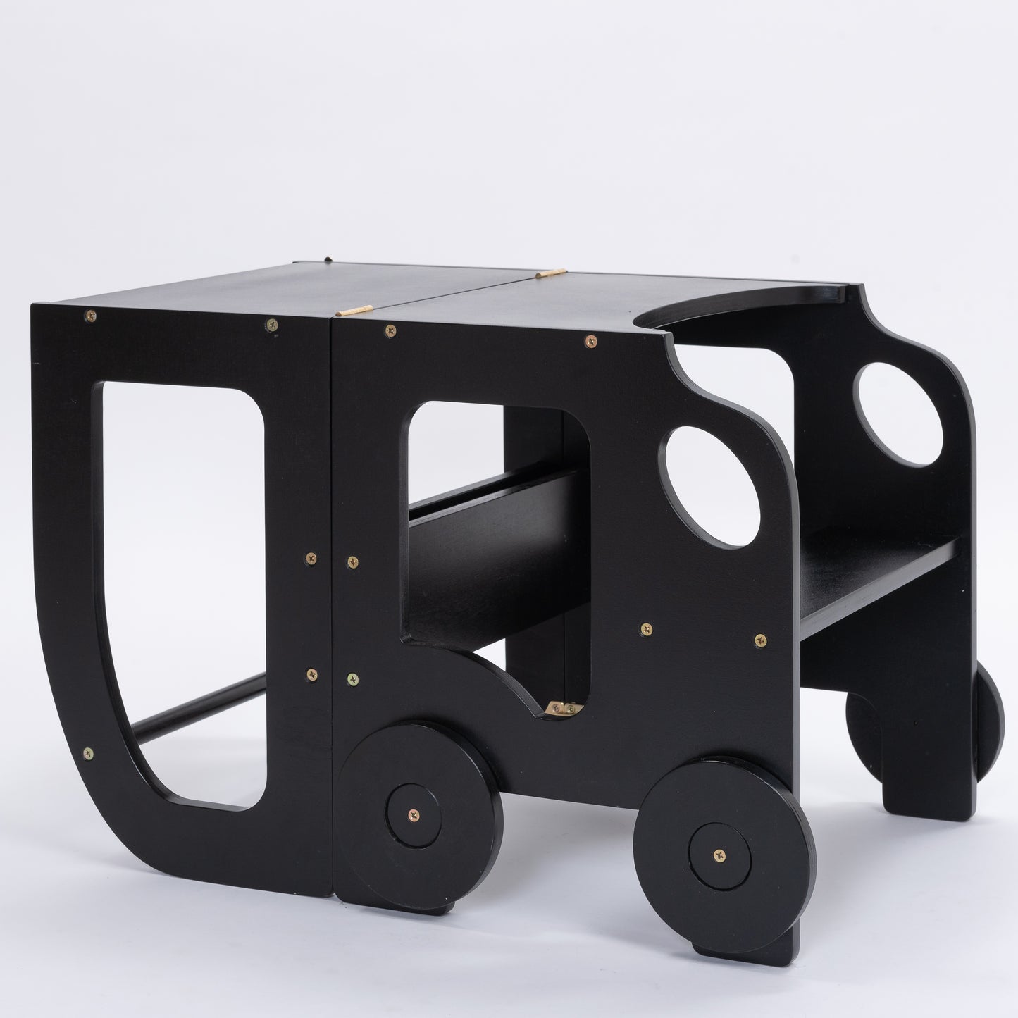 Tower Step stool 2in1 / Table. Little Car Kitchen step stool