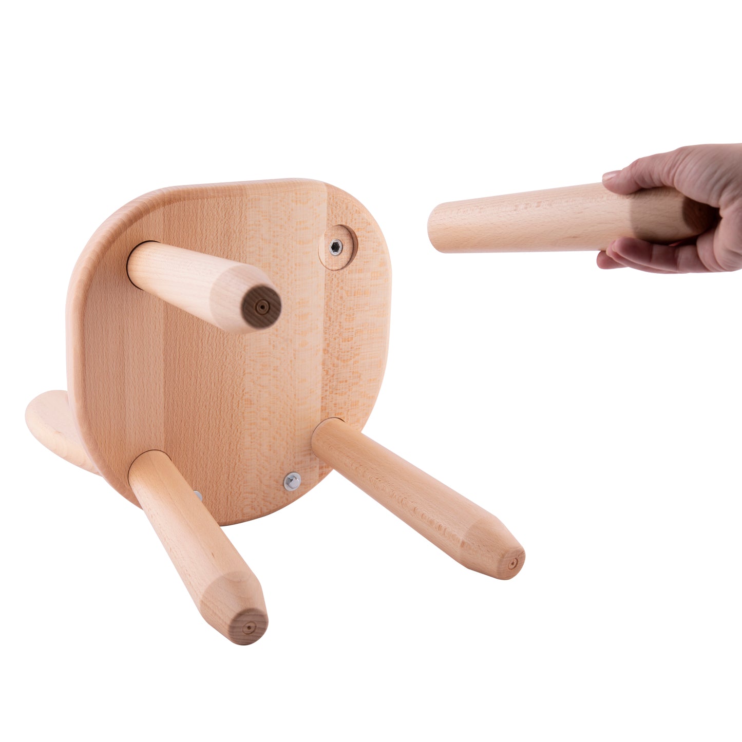 Kids Deer Chair - Solid Beech Wood - Montessori-inspired