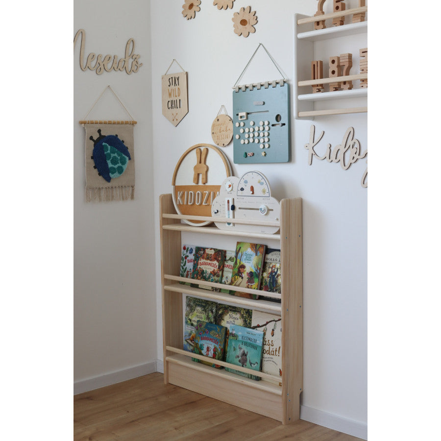 Kids Bookshelf Lite 80x92cm Montessori-inspired