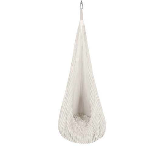 Cocoon Swing for Kids - Churros Cotton Candy White