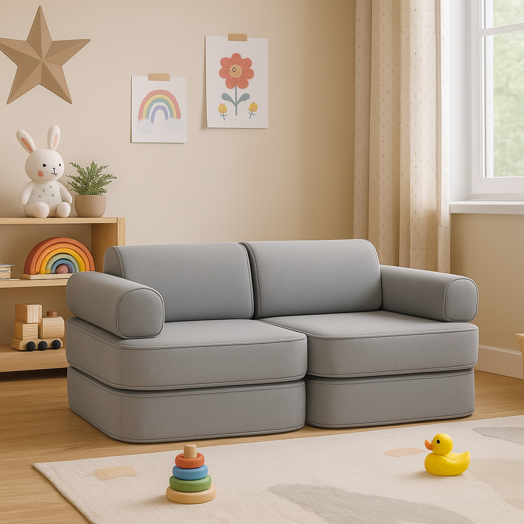Outzy Pocket Sofa For Children - Indoor/Outdoor - Fog Grey