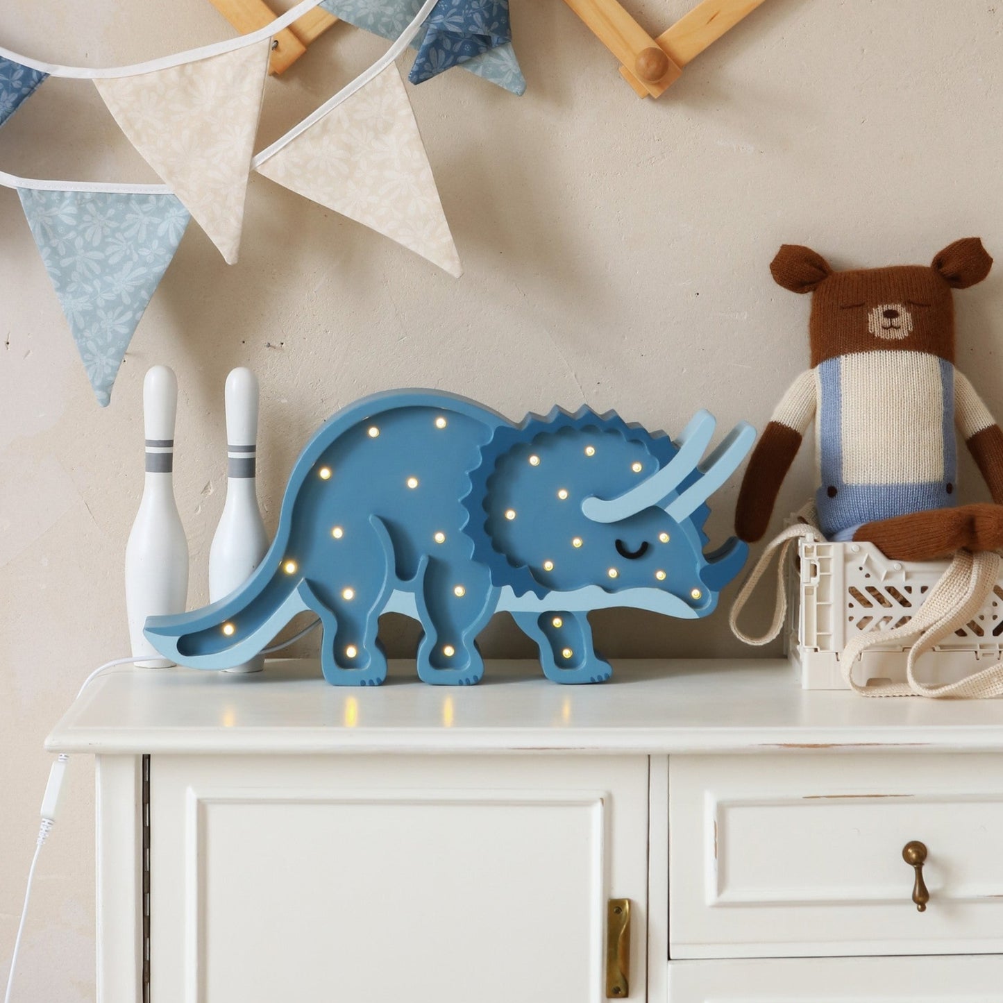 Little Lights Dino Triceratops Lamp