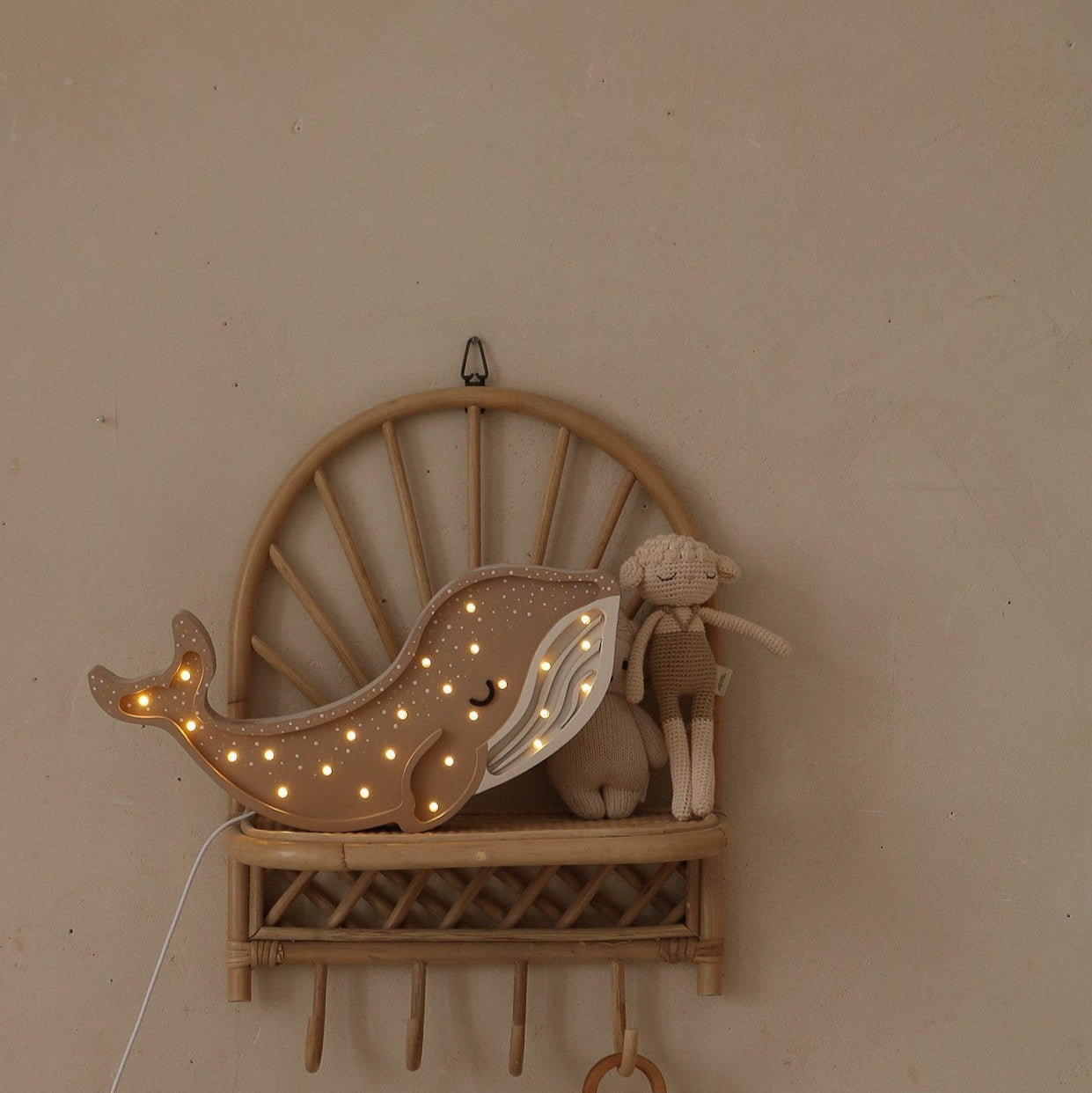 Little Lights Whale Lamp