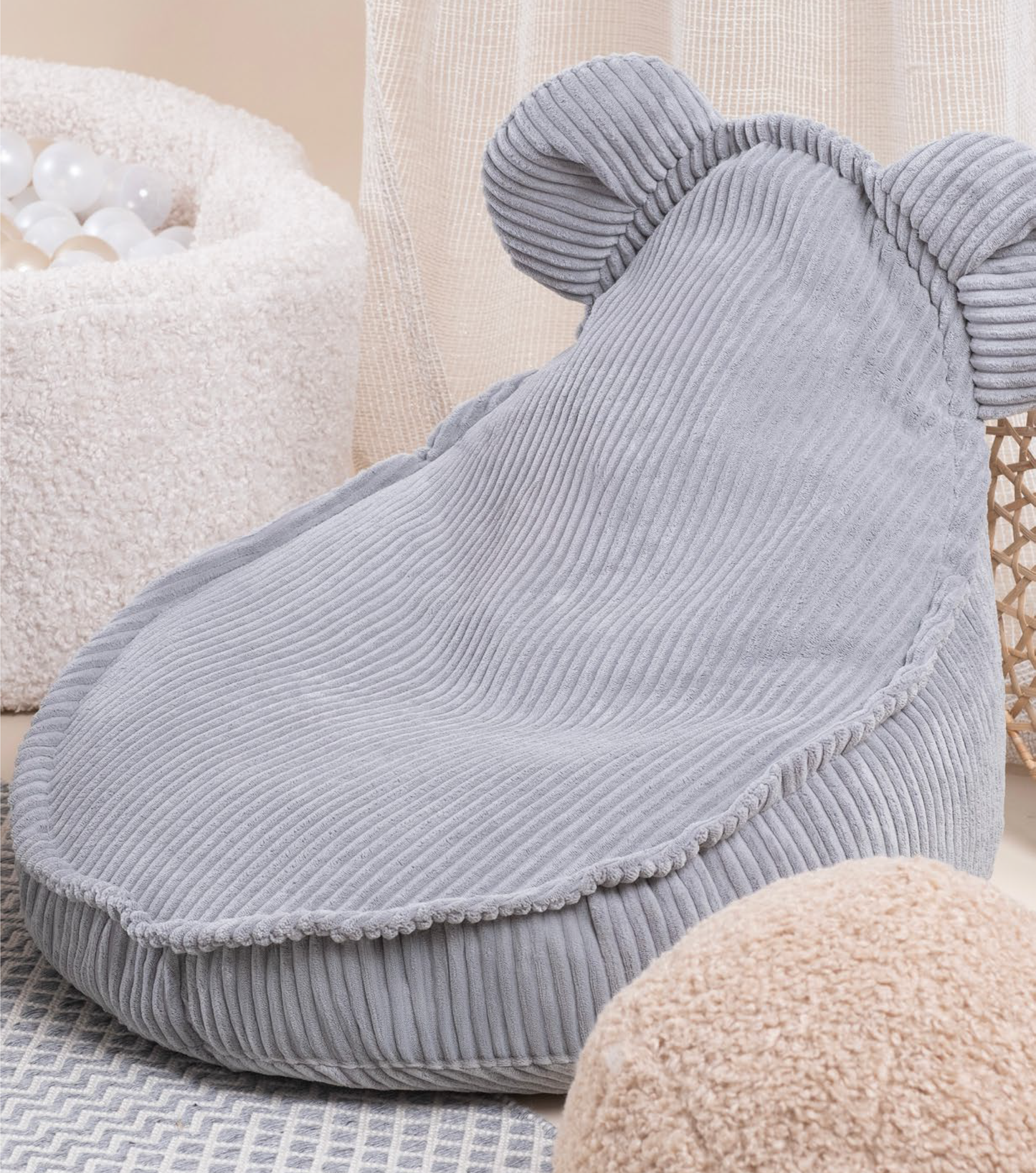 Huggy Teddy Armchair - 68×45cm - Corduroy