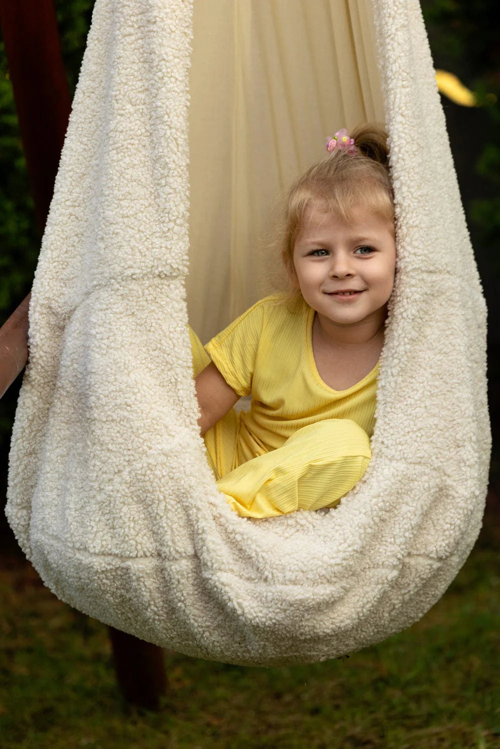 Cocoon Hammock for Kids - White Bearly
