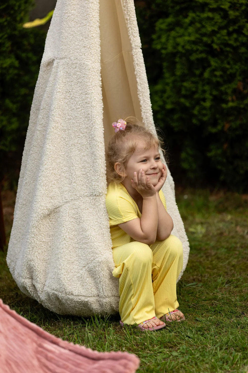 Cocoon Hammock for Kids - White Bearly