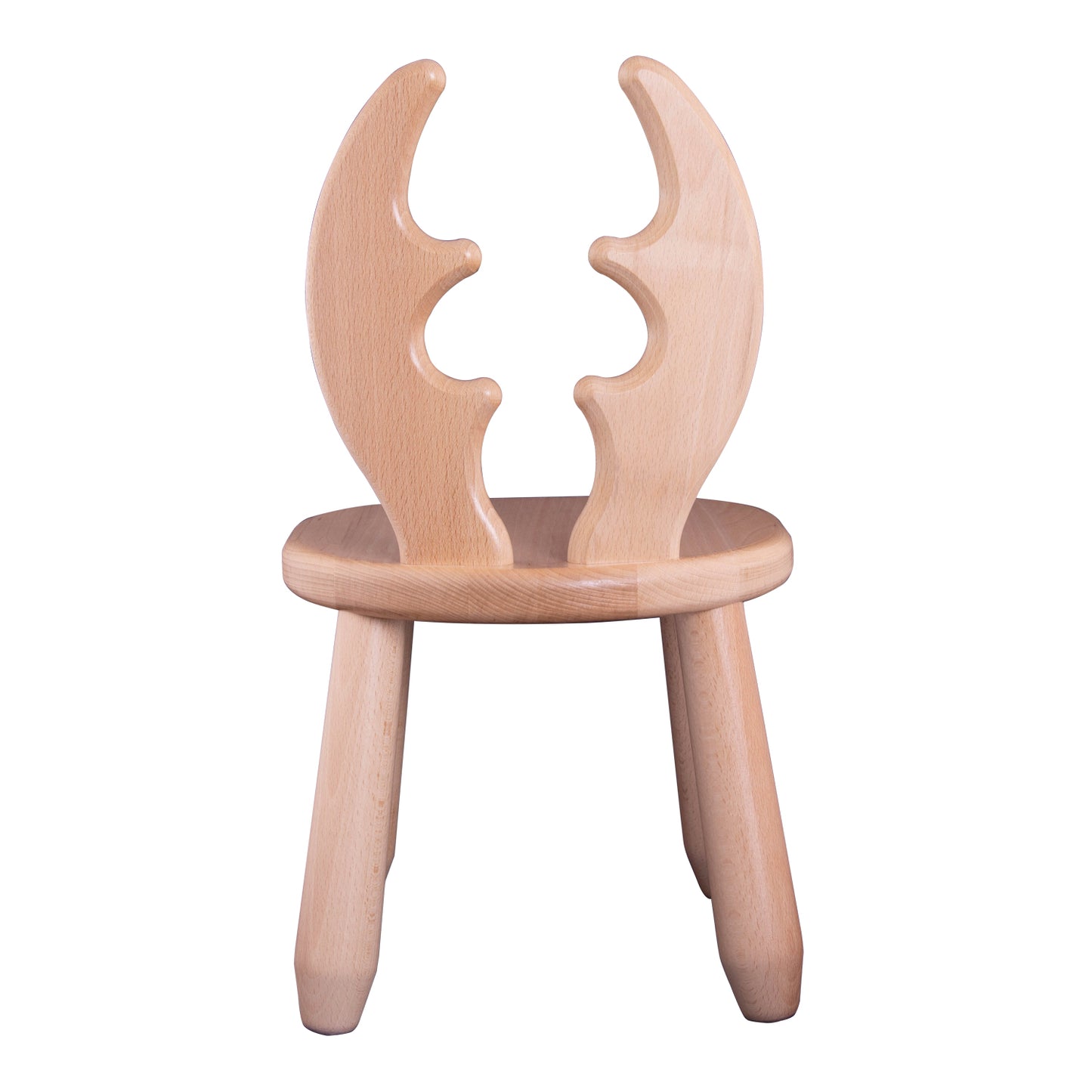 Kids Deer Chair - Solid Beech Wood - Montessori-inspired