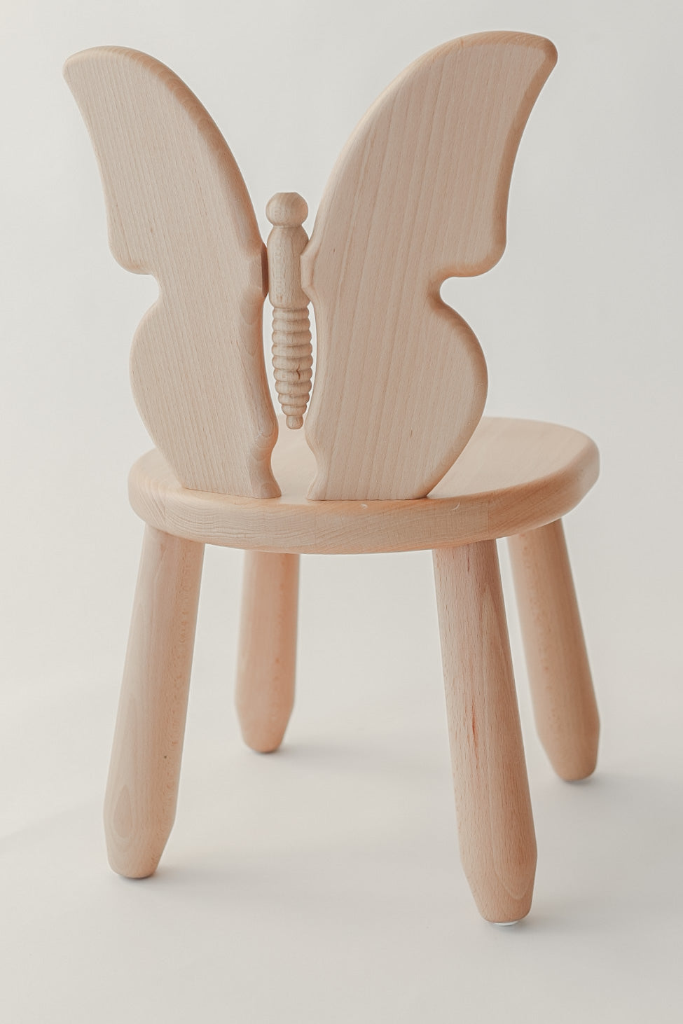 Kids Butterfly Chair - Solid Beech Wood - Montessori-inspired