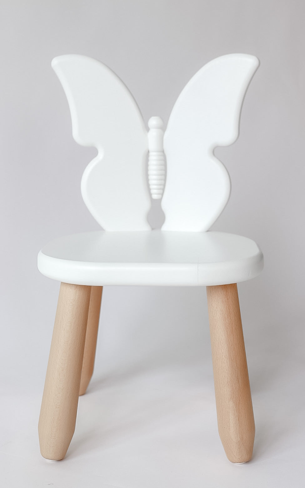 Kids Butterfly Chair - Solid Beech Wood - Montessori-inspired