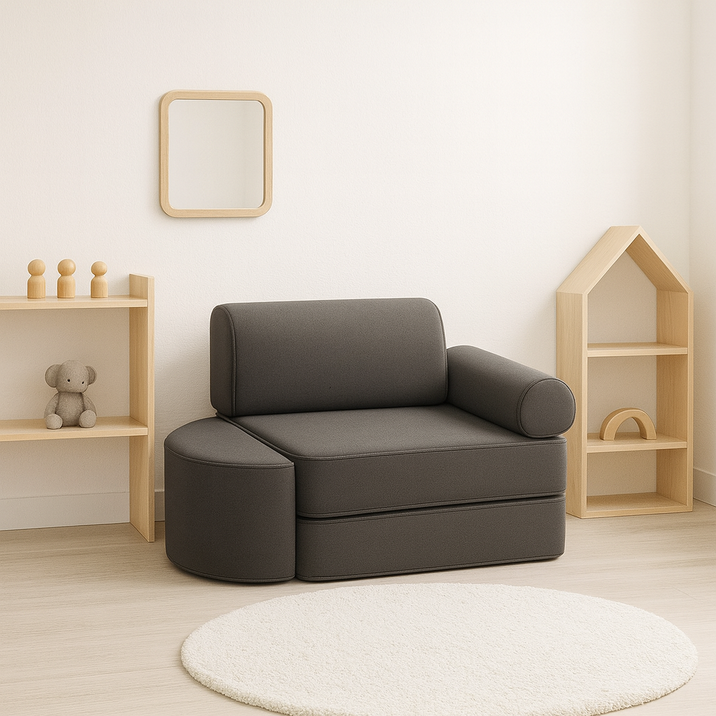 Outzy Small Pocket Sofa For Children - Indoor/Outdoor - Clay Taupe