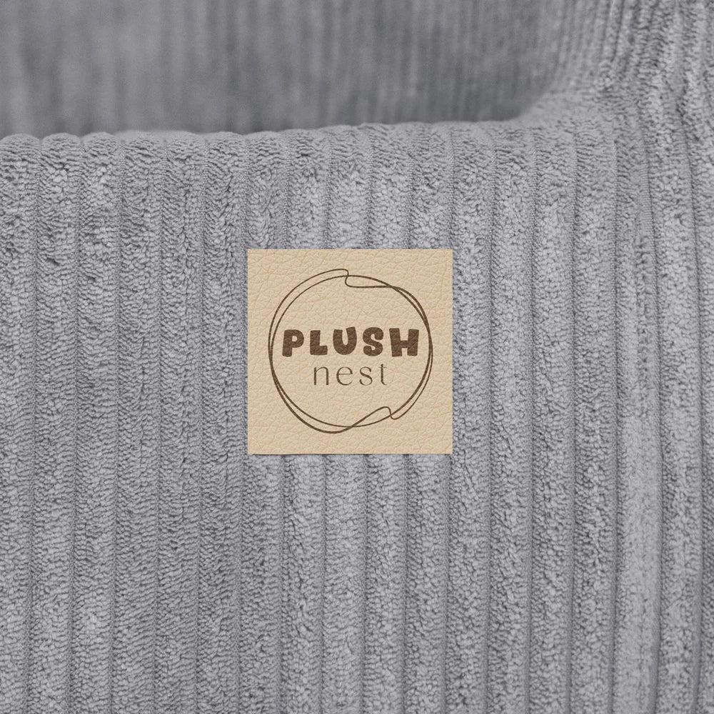 Little Soft Armchair - Premium Corduroy - Grey