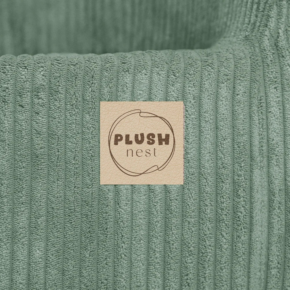 Little Soft Armchair - Premium Corduroy - Green