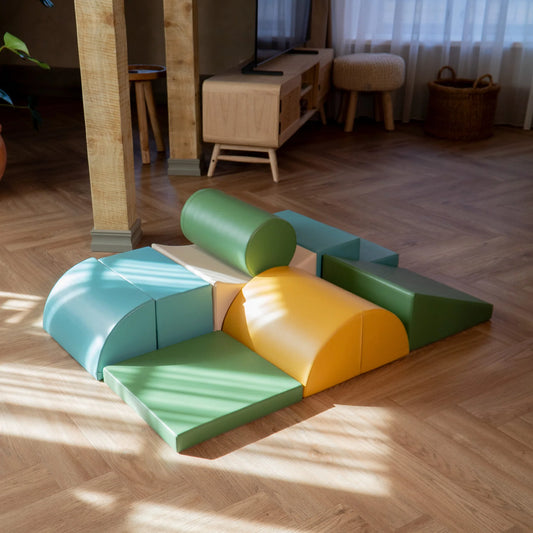 8 Soft Play Block Set - Multicolor Adventurer