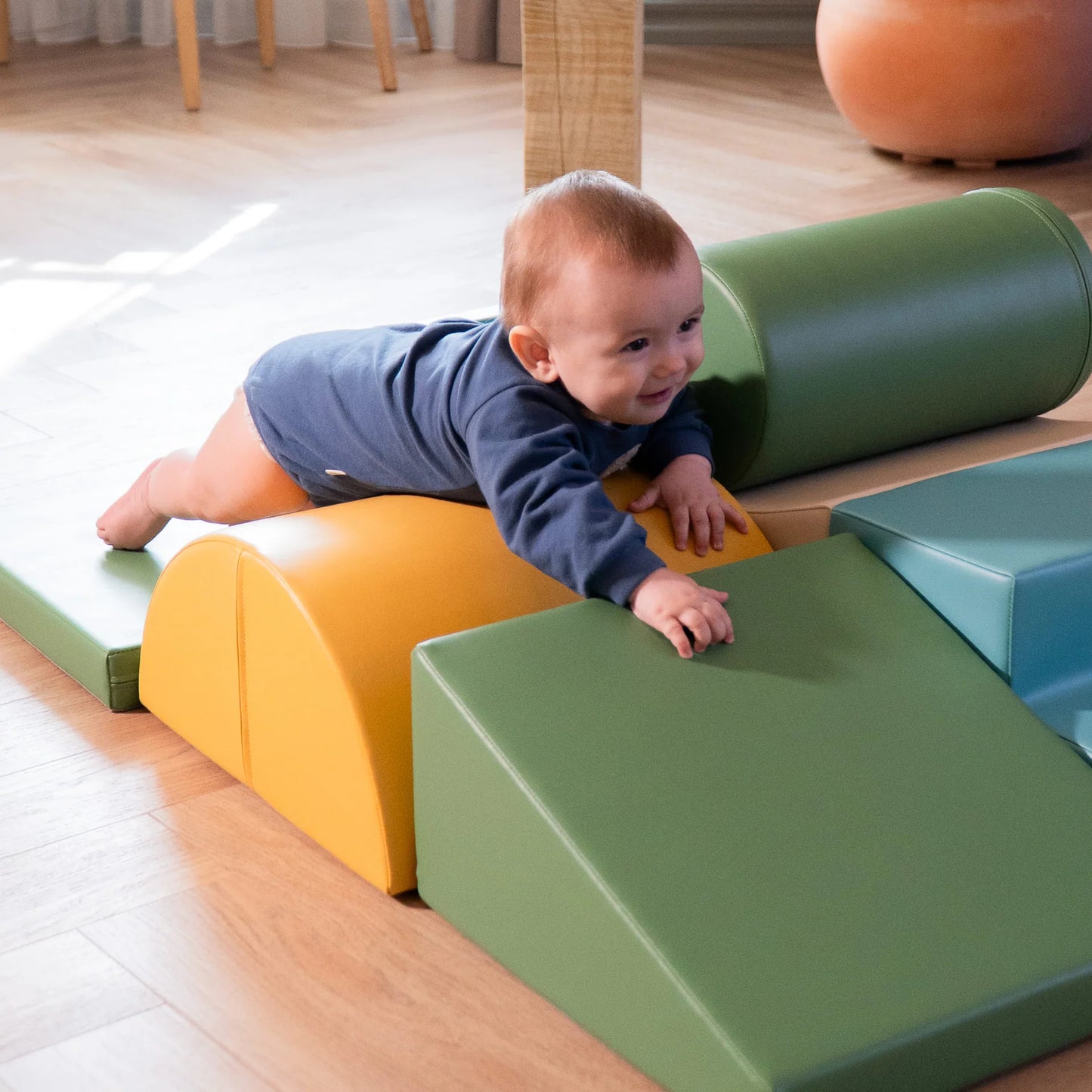 8 Soft Play Block Set - Multicolor Adventurer