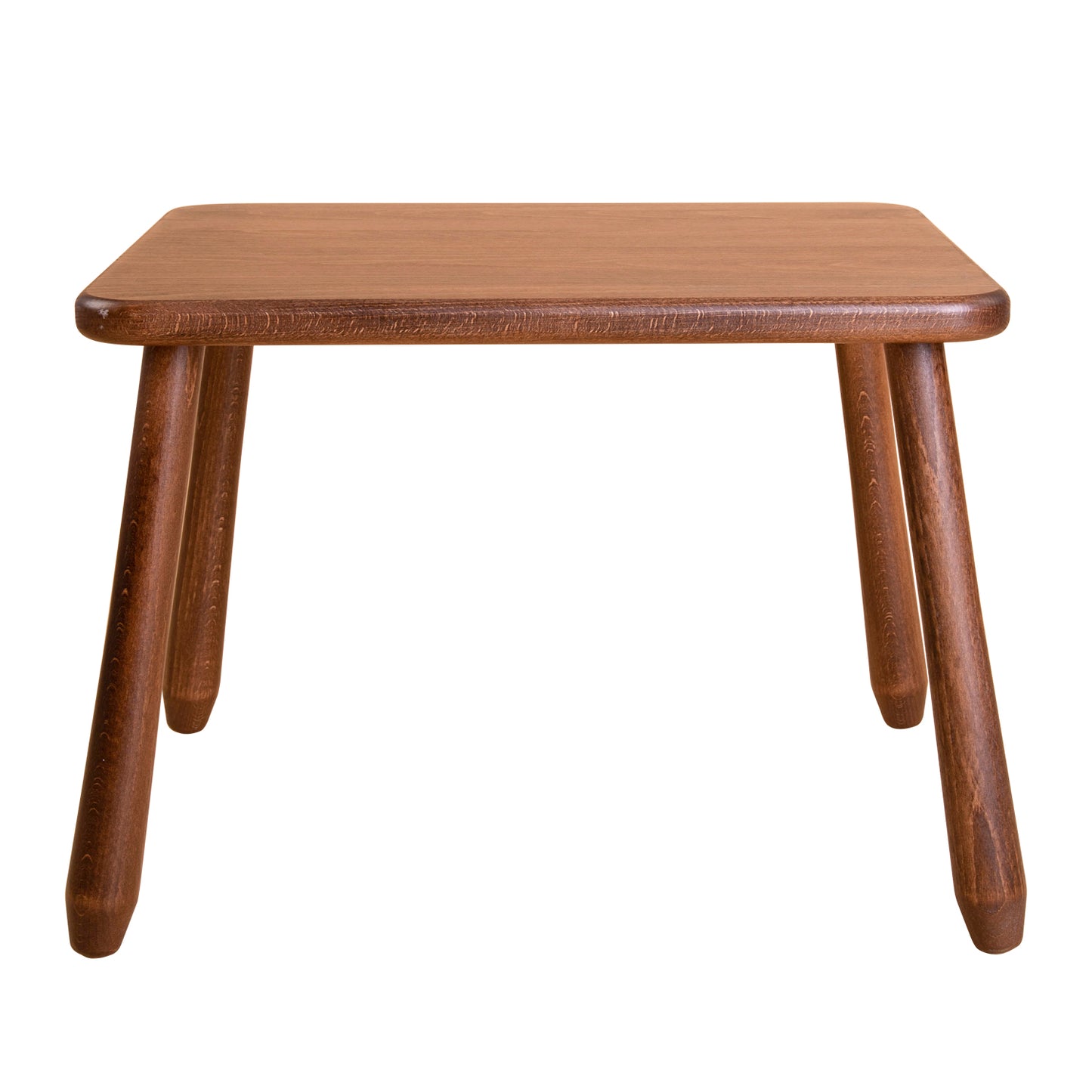 Kids Table - Solid Beech Wood - 60×50 cm, Height 40 cm - Montessori-inspired