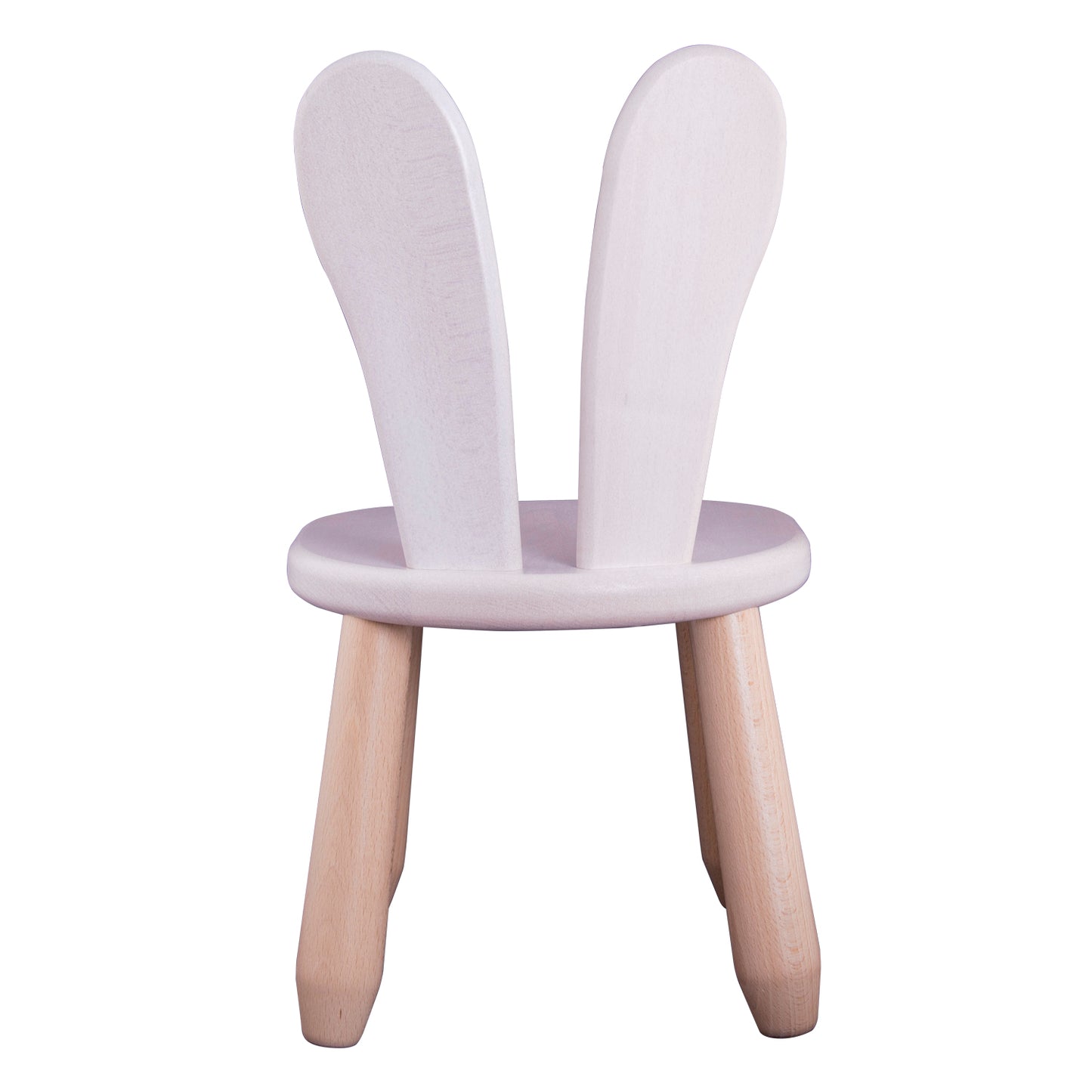 Kids Bunny Chair - Solid Beech Wood - Montessori-inspired