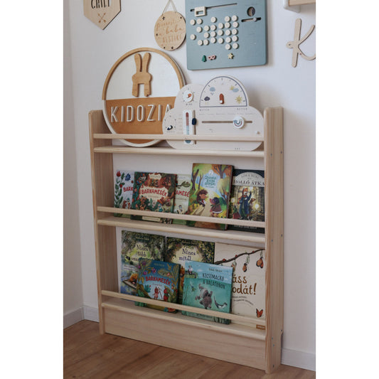 Kids Bookshelf Lite 80x92cm Montessori-inspired