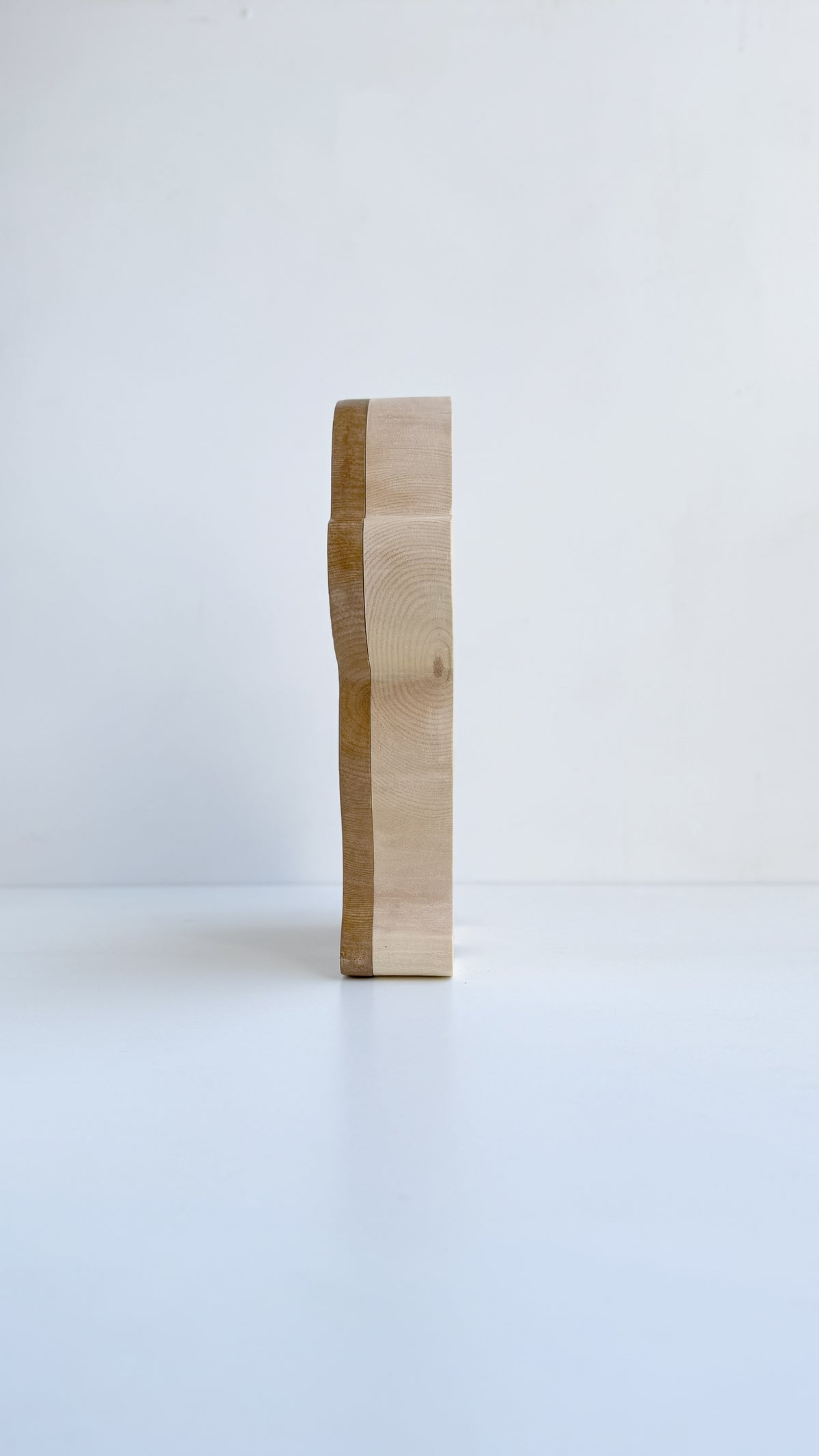 Mimila - Solid Cirmolo Wood Light -  Bark 04 - Premium Handcrafted Design - Made in Italy