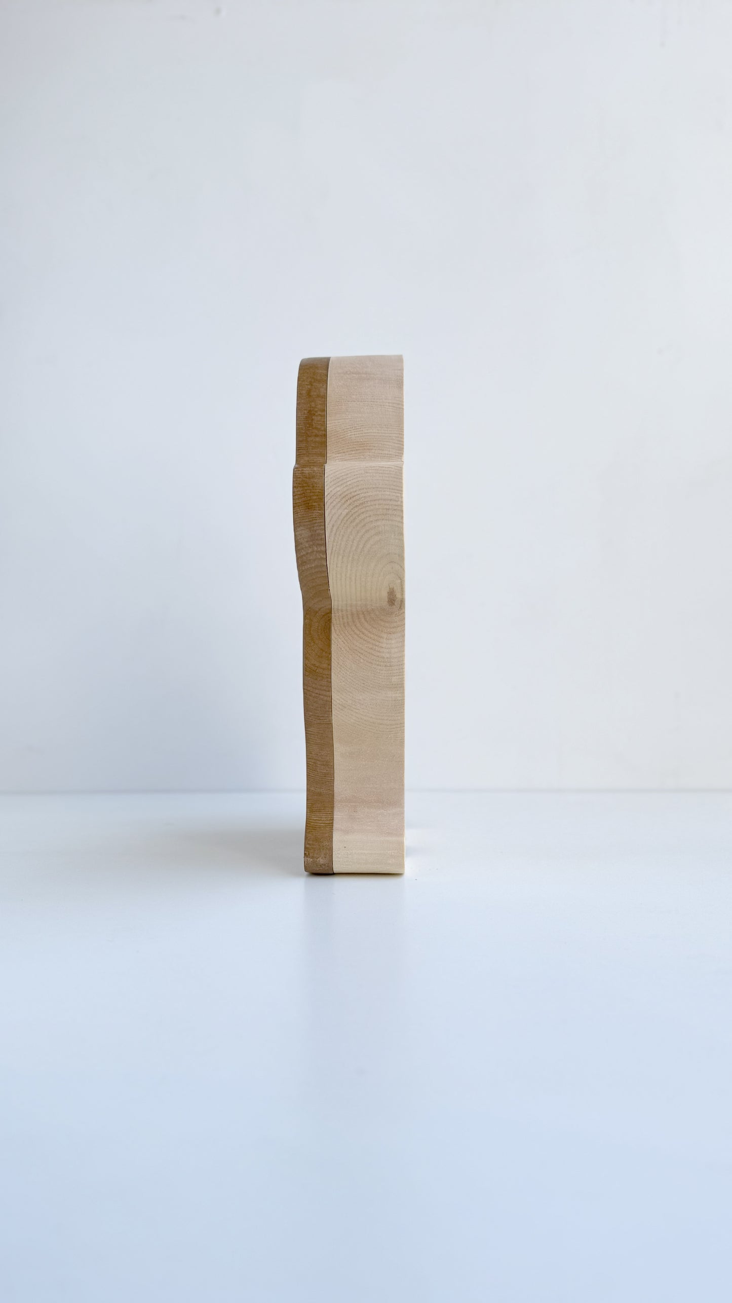 Mimila - Solid Cirmolo Wood Light -  Bark 04 - Premium Handcrafted Design - Made in Italy