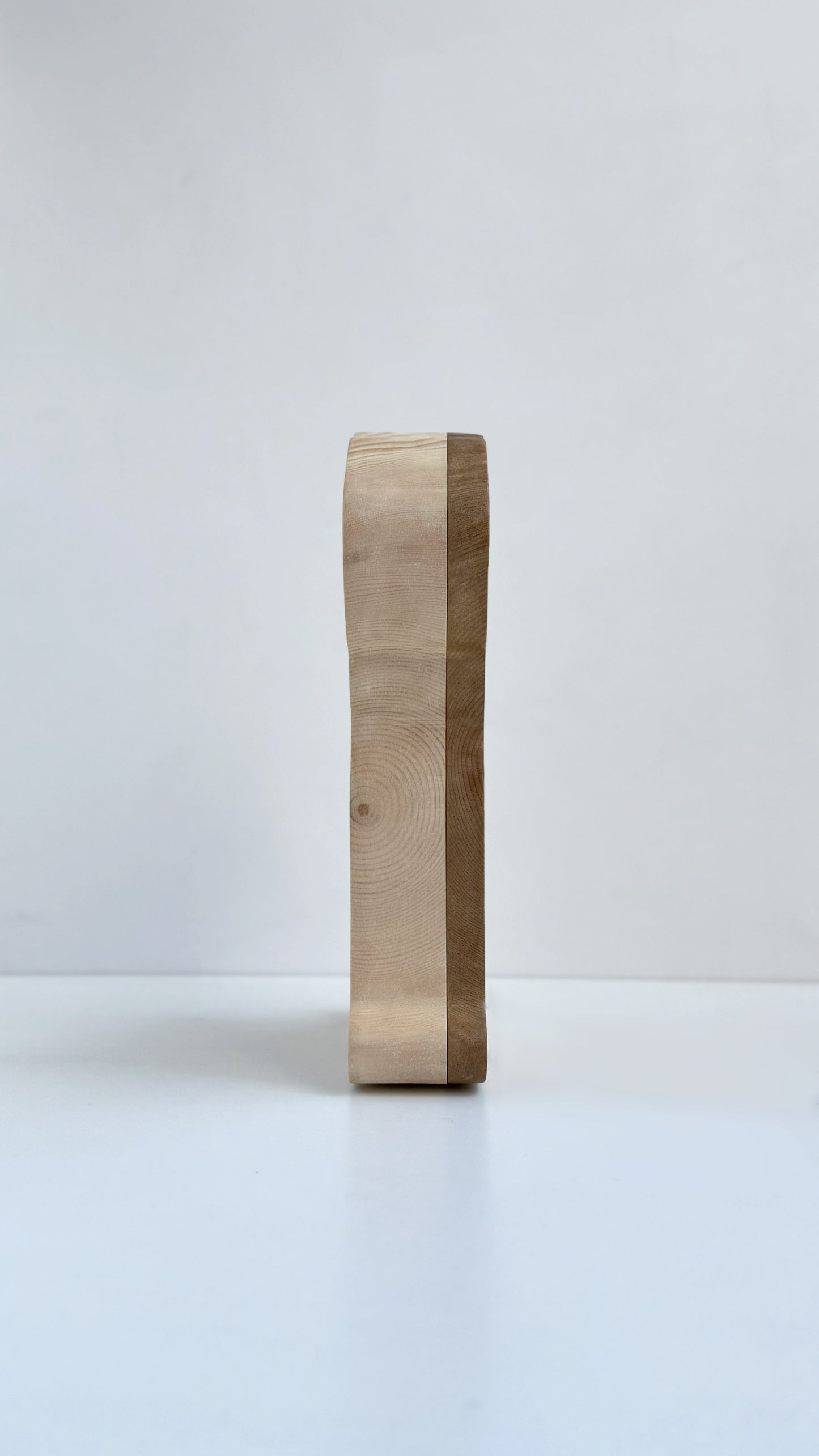 Mimila - Solid Cirmolo Wood Light -  Bark 03 - Premium Handcrafted Design - Made in Italy