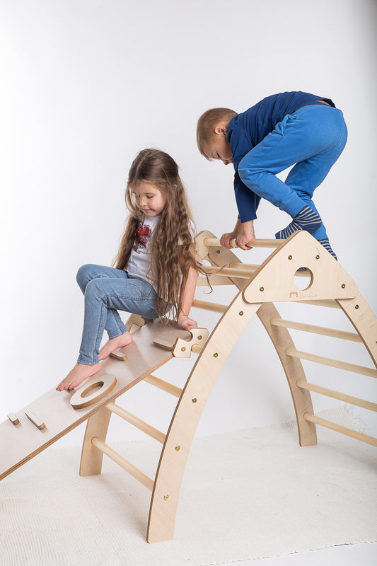 Set Trekant Climber - Indoor-Spielplatz für Kleinkinder