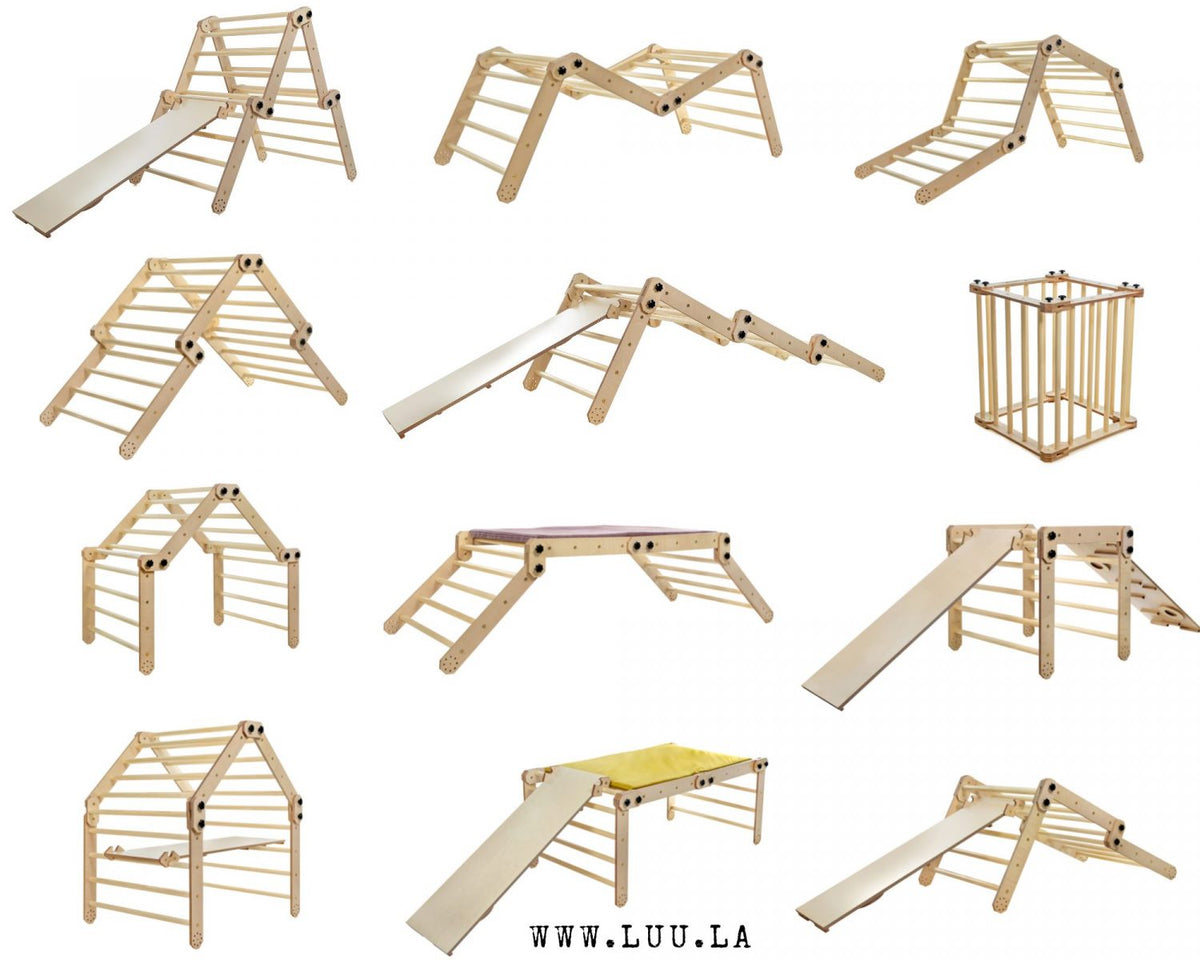 Set ReKu Climber - Indoor-Spielplatz für Kleinkinder