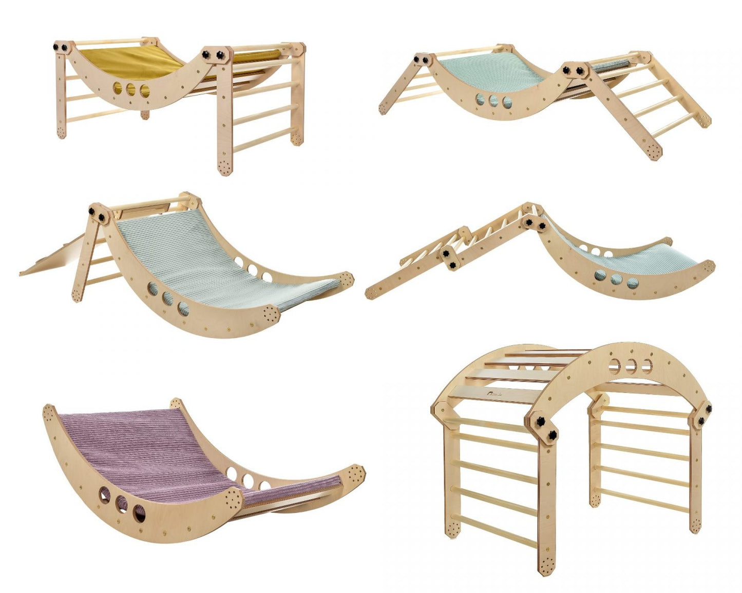Set Sleeper Climber - Montessori Indoor-Spielplatz