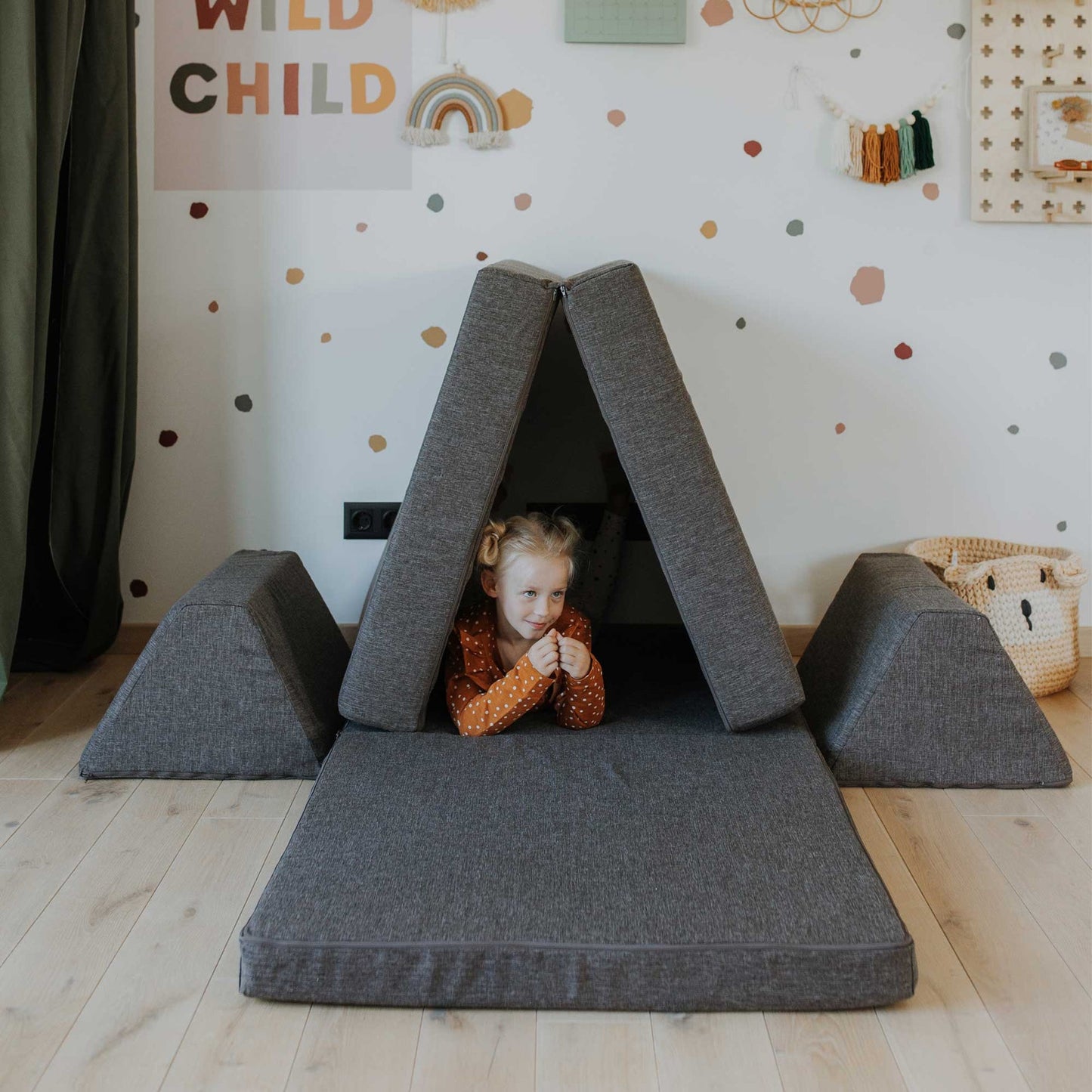 Activity Play Mattress Set - Dark Brown
