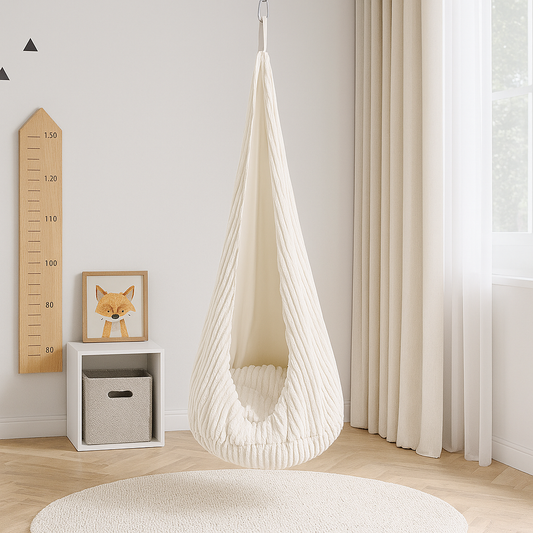 Cocoon Hammock for Kids - Stripe White
