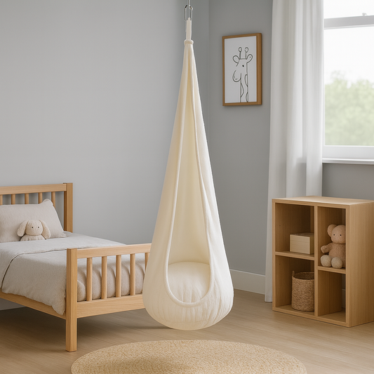 Cocoon Hammock for Kids - White Bearly