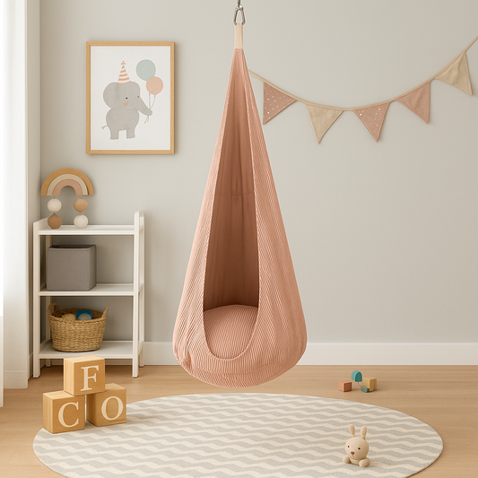 Cocoon Hammock for Kids - Dust Pink