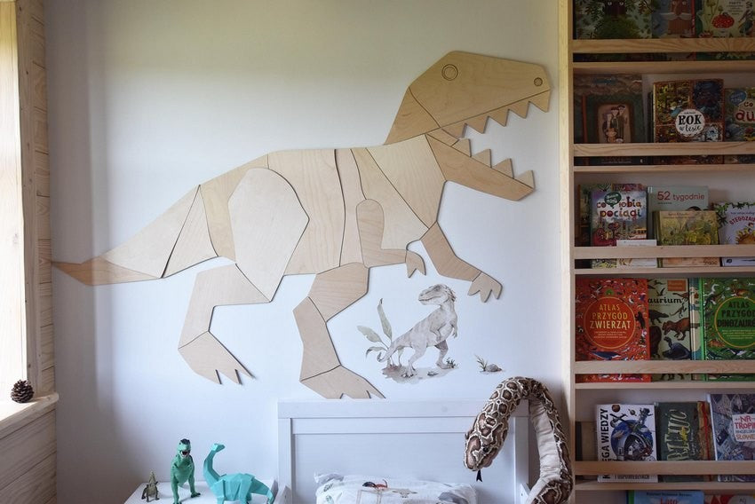 Dinosaur T-Rex – Wooden Wall Decoration