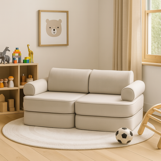 Outzy Pocket Sofa For Children - Indoor/Outdoor - Oat Blush Beige