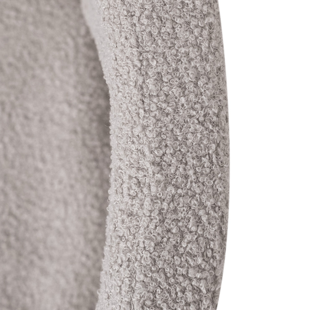 Piscina de Bolas para Niños – Gris, Redonda, Tejido Teddy Fleece, 90×30 cm, 200 Bolas Incluidas