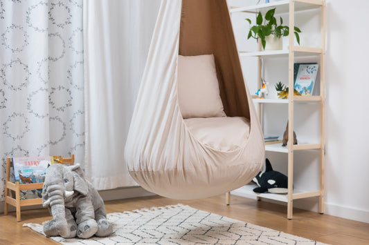 Large Cocoon Hammock "Caramel Marshmallow"