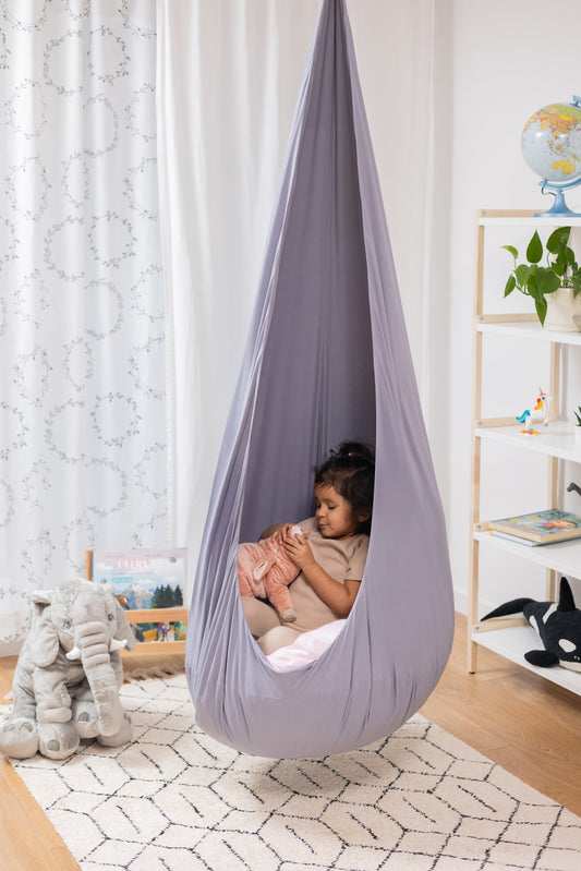 Large Cocoon Hammock "Silver Bunny"
