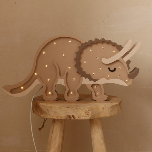 Little Lights Dino Triceratops Lamp