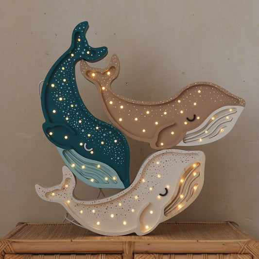 Little Lights Whale Lamp