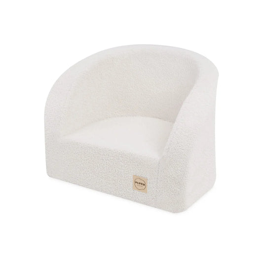 Petit Fauteuil Moelleux - Bearly - Blanc Crème
