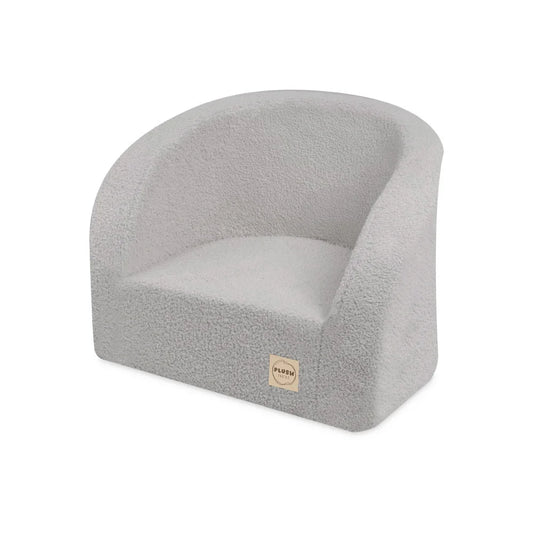 Petit Fauteuil Moelleux - Bearly - Gris