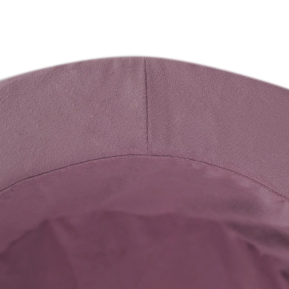 Petit Fauteuil Moelleux - Velours - Violet