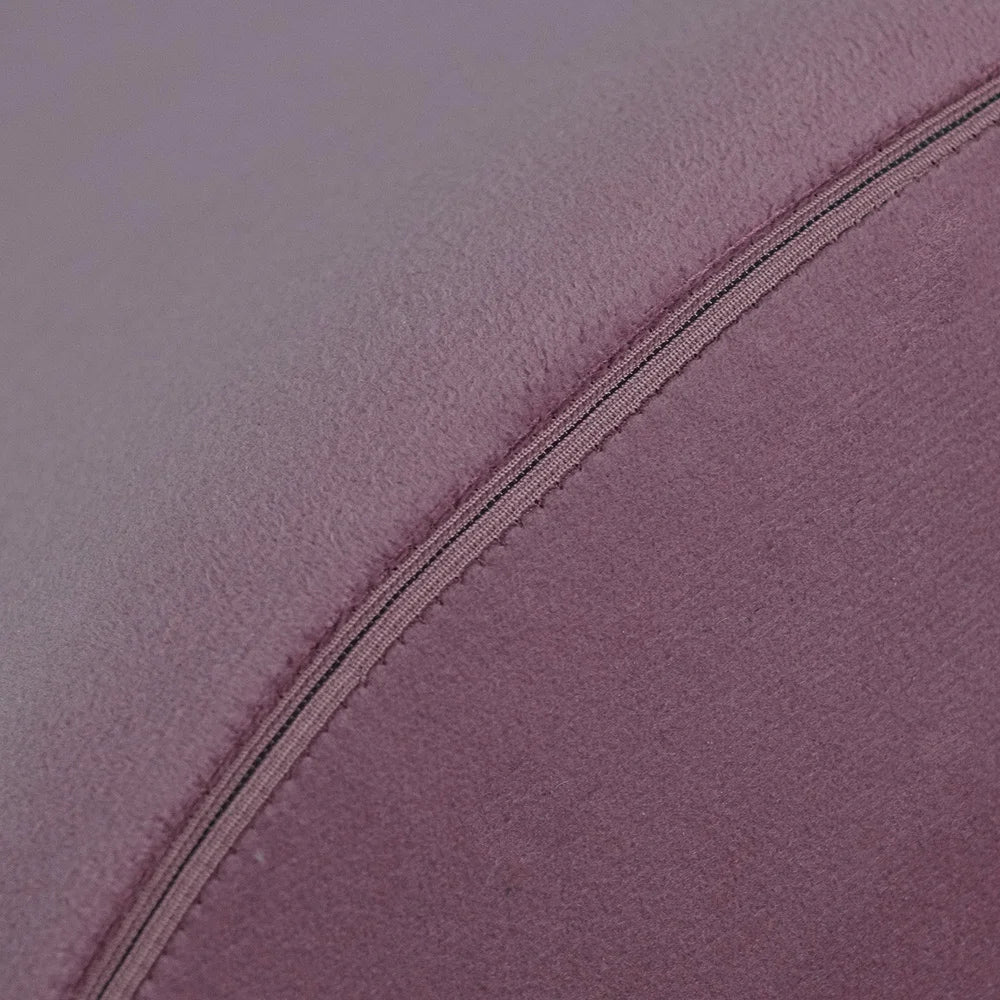 Petit Fauteuil Moelleux - Velours - Violet