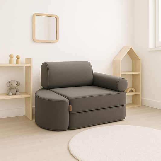 Outzy Small Pocket Sofa For Children - Indoor/Outdoor - Clay Taupe