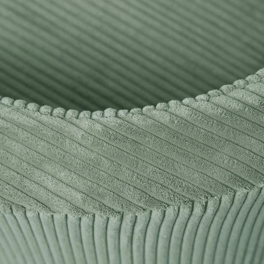 Petit fauteuil moelleux - Velours côtelé de qualité supérieure - Vert