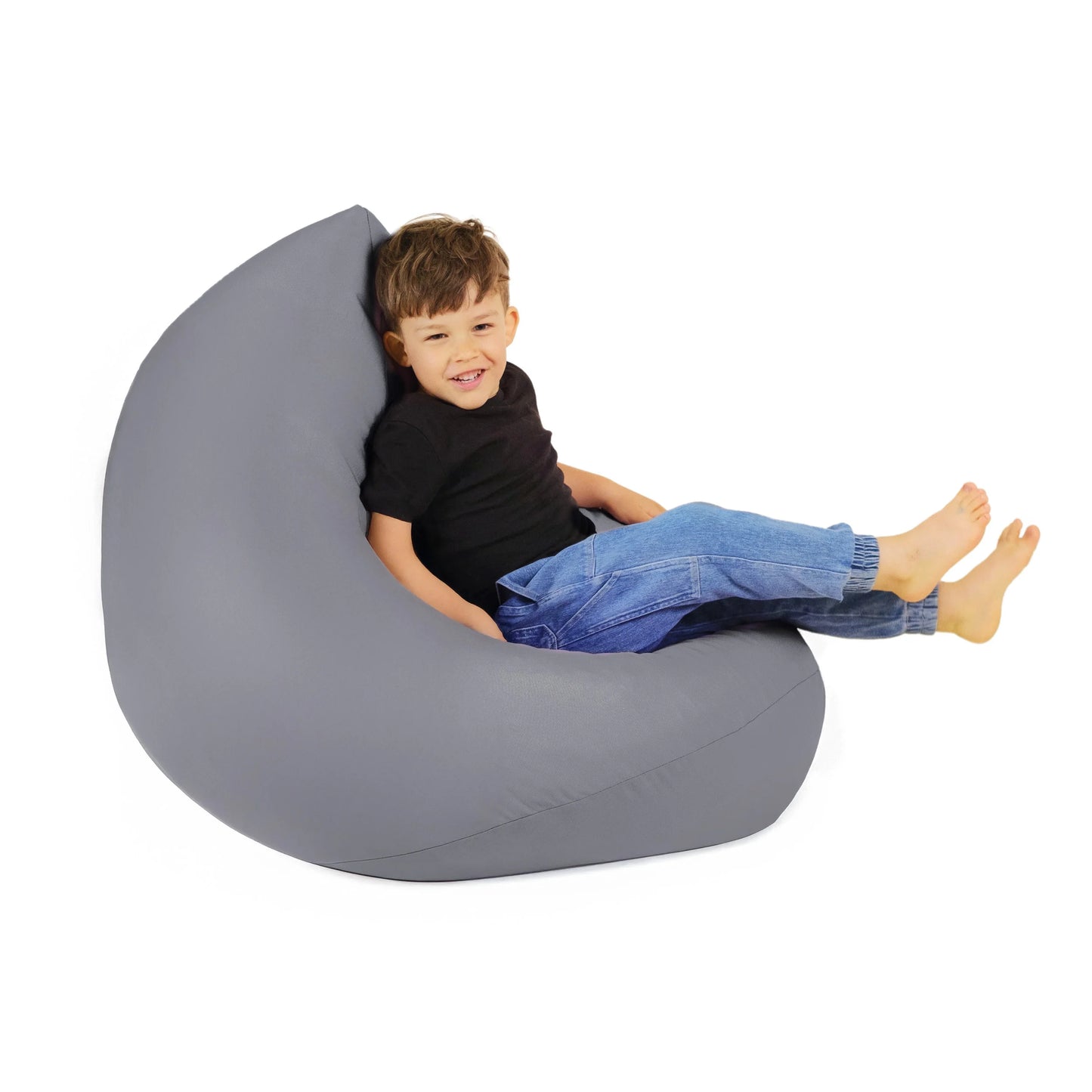 Chaise-sac Sako pour enfants - intérieur/extérieur - Imperméable - Gris