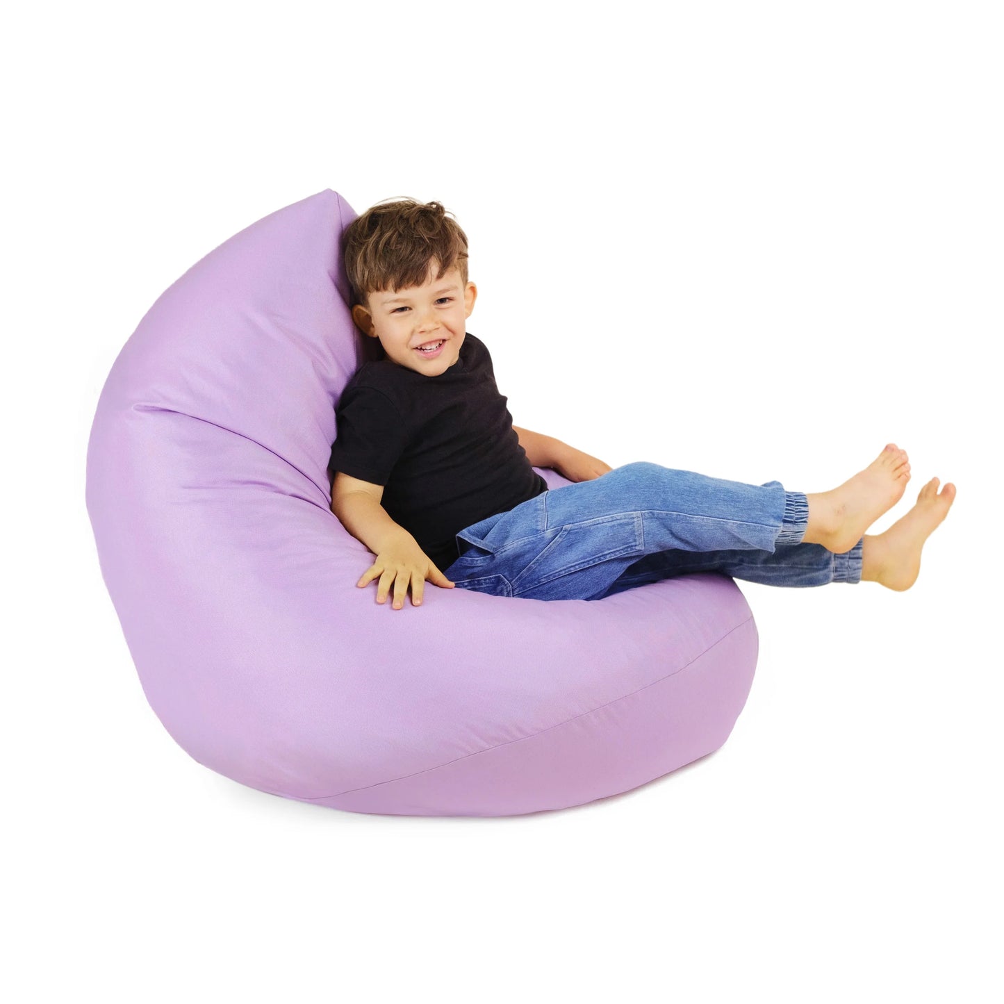 Chaise-sac Sako pour enfants - intérieur/extérieur - Imperméable - Violet