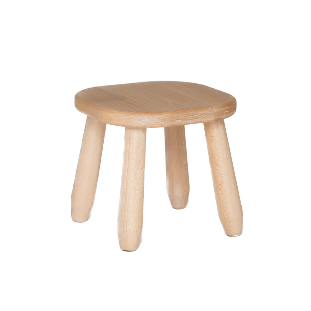 Kids’ Stool - Solid Beech Wood - Montessori-Inspired