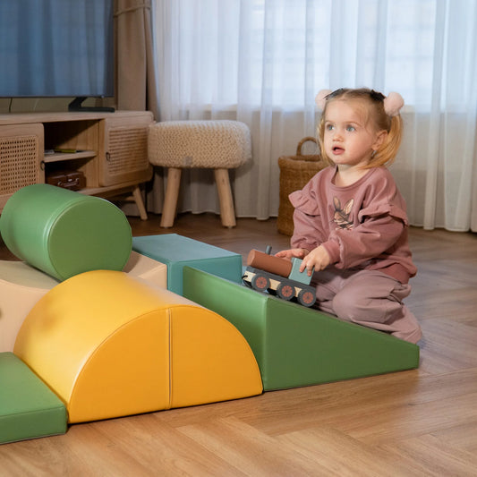 8 Soft Play Block Set - Multicolor Adventurer