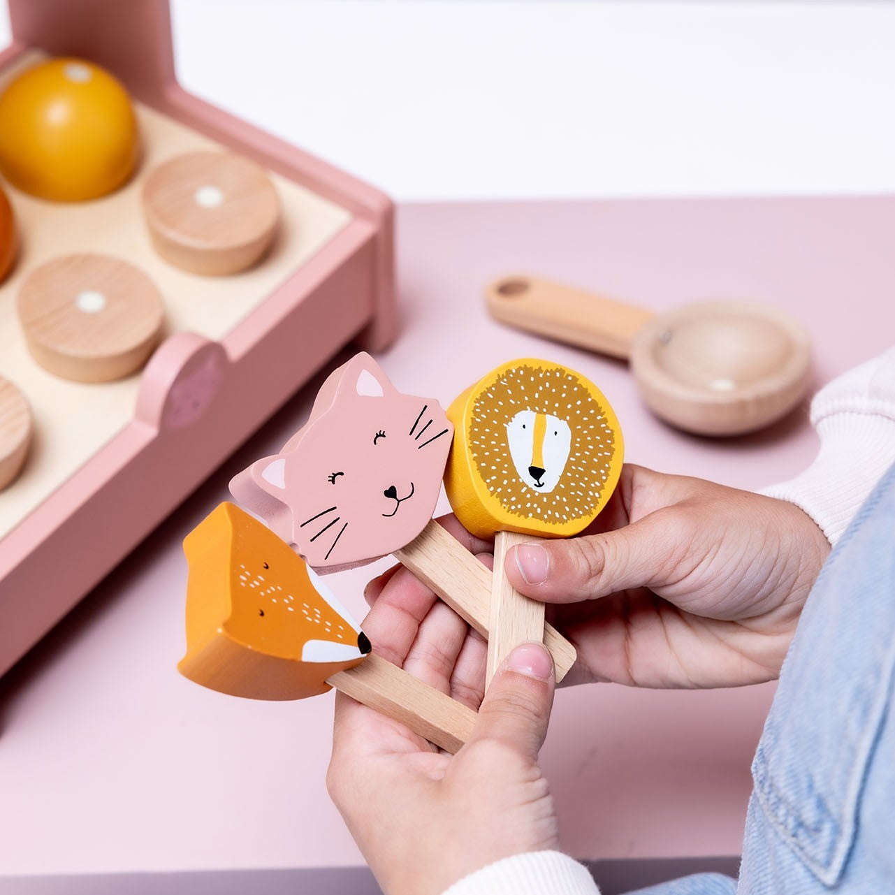 Wooden Ice Cream Shop